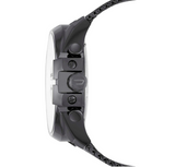Diesel Mega Chief Chronograph Black Dial Black Mesh Strap Watch For Men - DZ4527 Authentic Buy Shop Now