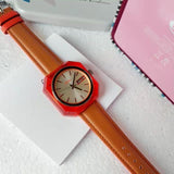 Fossil Candy White Dial Brown Leather Strap Watch for Women - ES3537 Authentic Buy Shop Now