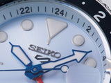 Seiko 5 Sports Automatic GMT SKX Sports Style Asia Exclusive Limited Edition Ice Blue Dial Silver Steel Strap Watch For Men - SSK029K1 Authentic Buy Shop Now