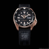 Seiko 5 Sport SKX Automatic Black Dial Black Silicone Strap Watch For Men - SRPD76K1 Authentic Buy Shop Now