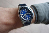Seiko Prospex Analogue Automatic Diver Blue Dial Black Rubber Strap Watch For Men - SPB053J1 Authentic Buy Shop Now