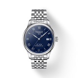 Tissot Le Locle Powermatic 80 Blue Dial Silver Steel Strap Watch For Men - T006.407.11.043.00 Authentic Buy Shop Now