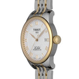Tissot T Classic Le Locle Powermatic 80 Silver Dial Two Tone Steel Strap Watch For Men - T0064072203301 Authentic Buy Shop Now