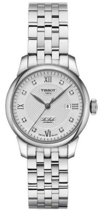 Tissot Le Locle Automatic Lady Silver Dial Silver Steel Strap Watch For Women - T006.207.11.036.00 Authentic Buy Shop Now