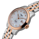 Tissot Le Locle Automatic Lady Mother of Pearl Dial Two Tone Steel Strap Watch For Women - T006.207.22.116.00 Authentic Buy Shop Now