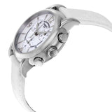 Tissot Dressport Chronograph Mother of Pearl Dial White Leather Strap Watch for Women - T050.217.17.117.00 Authentic Buy Shop Now