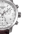 Tissot PRC 200 Chronograph White Dial Watch For Men - T055.417.16.017.01 Authentic Buy Shop Now