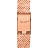 Tissot Lovely Square Lady Quartz Rose Gold Dial Rose Gold Mesh Bracelet Watch For Women - T058.109.33.456.00 Authentic Buy Shop Now