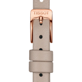Tissot T Lady Lovely Square White Dial Pink Leather Strap Watch For Women - T058.109.36.031.00 Authentic Buy Shop Now