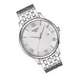 Tissot T Classic Tradition Silver Dial Silver Steel Strap Watch For Men - T063.610.11.038.00 Authentic Buy Shop Now