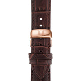 Tissot T Classic Tradition Silver Dial Brown Leather Strap Watch For Men - T063.610.36.038.00 Authentic Buy Shop Now