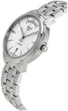 Tissot T Classic Automatic III Day Date White Dial Silver Steel Strap Watch for Men - T065.930.11.031.00 Authentic Buy Shop Now