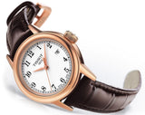 Tissot Carson Lady Steel Quartz Brown Leather Strap Watch For Women - T085.210.36.011.00 Authentic Buy Shop Now