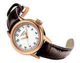 Tissot Carson White Dial Brown Leather Strap Watch For Women - T085.210.36.012.00 Authentic Buy Shop Now
