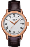 Tissot T Classic Carson Powermatic 80 White Dial Brown Leather Strap Watch for Men - T085.407.36.013.00 Authentic Buy Shop Now