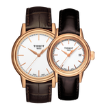 Tissot Carson Lady Steel Quartz Brown Leather Strap Watch For Women - T085.210.36.011.00 Authentic Buy Shop Now