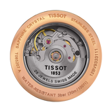Tissot Carson Automatic White Dial Brown Leather Strap Watch For Women - T085.207.36.011.00 Authentic Buy Shop Now