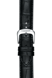 Tissot Carson Powermatic 80 White Dial Black Leather Strap Watch For Men - T085.407.16.013.00 Authentic Buy Shop Now
