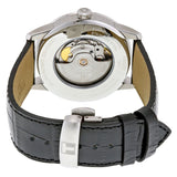 Tissot T Classic Luxury Powermatic 80 Black Dial Black Leather Strap Watch For Men - T086.408.16.051.00 Authentic Buy Shop Now