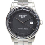 Tissot Luxury Powermatic 80 Black Dial Silver Steel Strap Watch For Men - T086.407.11.051.00 Authentic Buy Shop Now