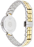 Tissot Flamingo Mother of Pearl White Dial Two Tone Steel Strap Watch For Women - T094.210.22.111.01 Authentic Buy Shop Now
