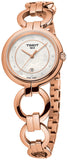 Tissot T Lady Flamingo Mother of Pearl Dial Rose Gold Steel Strap Watch for Women - T094.210.33.116.01 Authentic Buy Shop Now