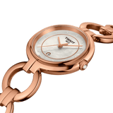 Tissot T Lady Flamingo Mother of Pearl Dial Rose Gold Steel Strap Watch for Women - T094.210.33.116.01 Authentic Buy Shop Now