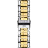 Tissot Flamingo Mother of Pearl White Dial Two Tone Steel Strap Watch For Women - T094.210.22.111.01 Authentic Buy Shop Now