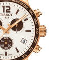 Tissot Quickster Chronograph Silver Dial Watch For Men - T095.417.36.037.01 Authentic Buy Shop Now