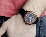 Tissot T Sport Quickster Chronograph Black Dial Black Rubber Strap Watch For Men - T095.417.36.057.01 Authentic Buy Shop Now