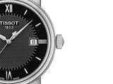 Tissot T Classic Bridgeport Black Dial Black Leather Strap Watch For Men - T097.410.16.058.00 Authentic Buy Shop Now