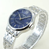 Tissot Chemin Des Tourelles Powermatic 80 Lady Blue Dial Silver Steel Strap Watch For Women - T099.207.11.048.00 Authentic Buy Shop Now