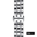 Tissot Chemin Des Tourelles Powermatic 80 Rubies Mother of Pearl Dial Silver Steel Strap Watch For Women - T099.207.11.113.00 Authentic Buy Shop Now