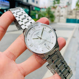 Tissot Chemin Des Tourelles Powermatic 80 Diamonds Silver Dial Silver Steel Strap Watch for Men - T099.407.11.033.00 Authentic Buy Shop Now