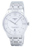 Tissot Chemin Des Tourelles Powermatic 80 Diamonds Silver Dial Silver Steel Strap Watch for Men - T099.407.11.033.00 Authentic Buy Shop Now