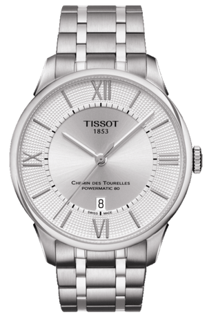 Tissot Chemin Des Tourelles Powermatic 80 Silver Dial Silver Steel Strap Watch For Men - T099.407.11.038.00 Authentic Buy Shop Now