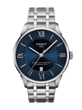 Tissot Chemin Des Tourelles Powermatic 80 Blue Dial Silver Steel Strap Watch for Men - T099.407.11.048.00 Authentic Buy Shop Now