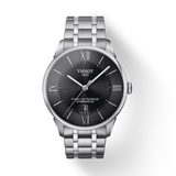 Tissot Chemin Des Tourelles Powermatic 80 Black Dial Silver Steel Strap Watch For Men - T099.407.11.058.00 Authentic Buy Shop Now