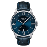Tissot Chemin Des Tourelles Powermatic 80 Blue Dial Blue Leather Strap Watch for Men - T099.407.16.048.00 Authentic Buy Shop Now