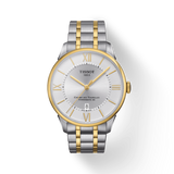 Tissot Chemin Des Tourelles Powermatic 80 Silver Dial Two Tone Steel Strap Watch For Men - T099.407.22.038.00 Authentic Buy Shop Now