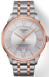 Tissot Chemin des Tourelles Powermatic 80 Helvetic Pride Silver Dial Two Tone Steel Strap Watch for Men - T099.407.22.038.01 Authentic Buy Shop Now