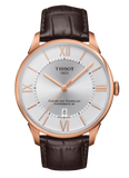 Tissot Chemin Des Tourelles Powermatic 80 Silver Dial Brown Leather Strap Watch For Men - T099.407.36.038.00 Authentic Buy Shop Now