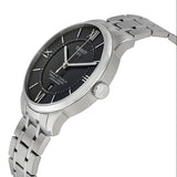 Tissot Chemin Des Tourelles Powermatic 80 Black Dial Silver Steel Strap Watch For Men - T099.407.11.058.00 Authentic Buy Shop Now