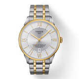 Tissot Chemin Des Tourelles Powermatic 80 Cosc Silver Dial Two Tone Steel Strap Watch For Men - T099.408.22.038.00 Authentic Buy Shop Now