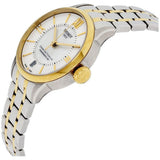 Tissot Chemin Des Tourelles Powermatic 80 Cosc Silver Dial Two Tone Steel Strap Watch For Men - T099.408.22.038.00 Authentic Buy Shop Now