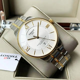 Tissot Chemin des Tourelles Powermatic 80 Silver Dial Two Tone Steel Strap Watch for Men - T099.407.22.038.02 Authentic Buy Shop Now