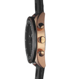 Tissot PRS 516 Chronograph Black Dial Black Leather Strap Watch For Men - T100.417.36.051.00 Authentic Buy Shop Now