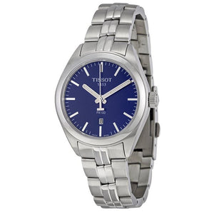 Tissot PR 100 Lady Blue Dial Quartz Watch For Women - T101.210.11.041.00 Authentic Buy Shop Now