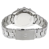 Tissot T Classic PR 100 Chronograph Silver Dial Silver Steel Strap Watch For Men - T101.417.11.031.00 Authentic Buy Shop Now