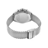 Tissot PR 100 Chronograph Blue Dial Silver Mesh Bracelet Watch for Men - T101.417.11.041.00 Authentic Buy Shop Now